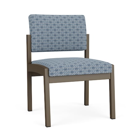 Lesro Lenox Armless Guest Chair, 22.5 in W 24.5 in L 32 in H LS1102